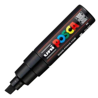 Imagem de Caneta Uni Posca Pc 8k Preto Uniball, BLACK