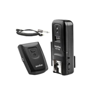Imagem de Radio Flash Godox Ct 16 Canais C/ Transmissor E Receptor
