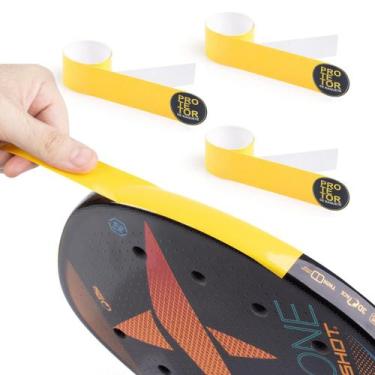 Imagem de Fita Protetora Raquete De Beach Tennis Amarelo - 3 Un - Transpire Mais