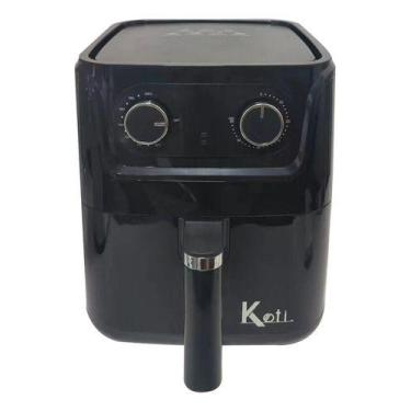 Imagem de Fritadeira Air Fryer KOTI 5,5l 1500w Preta E Inox 110v Ou 220v, Preto,