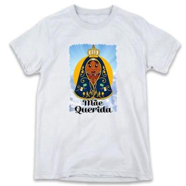 Imagem de 1 camiseta ou baby look Nossa Senhora Aparecida Masculina e Feminina e