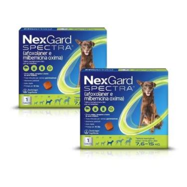 Imagem de Combo 2x Nexgard Spectra M - 7,6-15Kg - 1 Comprimido - Boehringer Inge