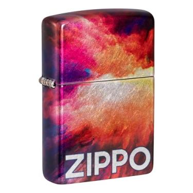 Imagem de Zippo Design Tie Dye 540 Isqueiro de bolso cromado