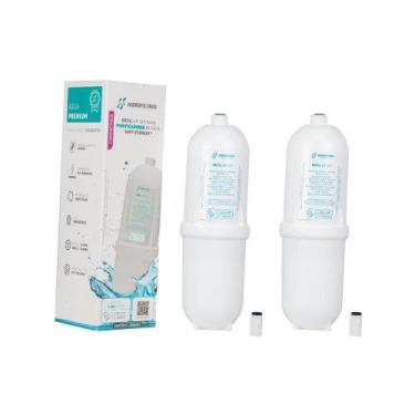 Imagem de Kit 2 Refil Filtro Purificador Água Bebedouro Soft Everest - Hidrofilt