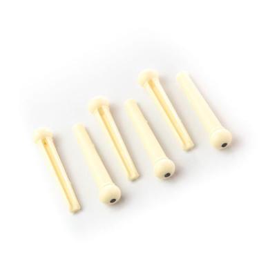 Imagem de Pino Ponte Violão Creme Preto (6 Peças) Spirit BPN-IV/BLK - SPIRIT GUI