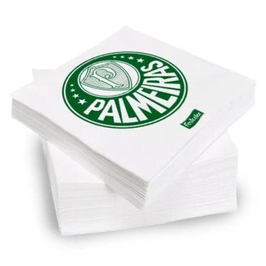 Imagem de Guardanapo de papel Festa Palmeiras Futebol 16 Un Festcolor - Inspire 