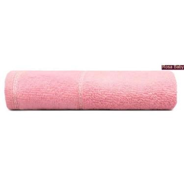 Imagem de Toalha Lavabo 32cm x 45cm 100% Algodão Soft - Appel, Rosa Baby