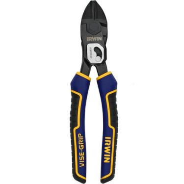 Imagem de Alicate corte diagonal eletricista irwin 8'' 200mm vise-grip power slo