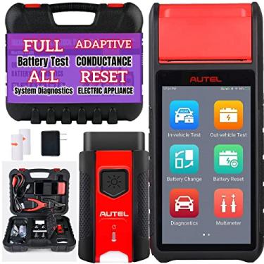Imagem de Autel MaxiBAS BT608 2023 Version 12v Car Bettery Tester Automotive Electrical System Tester Adaptive Conductance All System Diagnostic AutoScan VINscan Read/Clear Code Upgraded BT508 BT506 Free Update