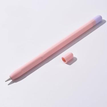 Imagem de GANGANPRO Estojo compatível com Apple Pencil 1ª geração, acessórios de aderência para Apple Pencil 1ª geração - rosa