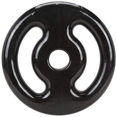 Imagem de Anilha Emborrachada 3Kg Fitness Musculação Academia