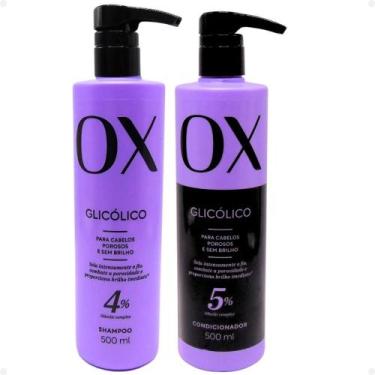 Imagem de Kit Ox Glicólico: Shampoo e Condicionador 500ml