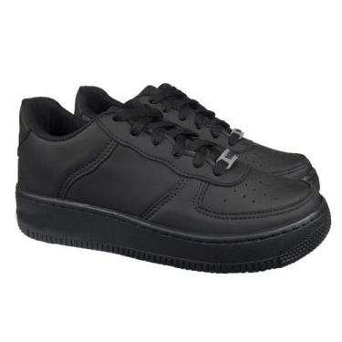 Imagem de Tenis Unissex Skate/Basquete Air West Boot Confortavel, Preto, 37