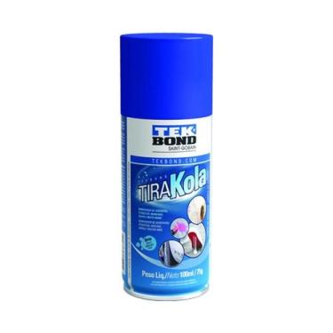 Imagem de Tira kola spray 100ml tek bond limpeza e remoção de grudes e manchas