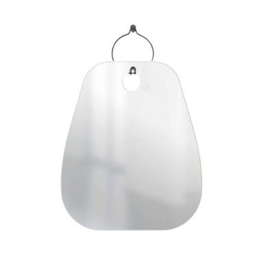 Imagem de Espelho Decorativo Aramado Wire Boll Preto 55x45cm Trapézio - E2G Desi