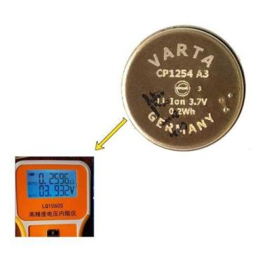 Imagem de Bateria Varta Cp1254 A3 De 3.7v 60mah - KMIG