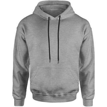 Imagem de Blusa de Frio Moletom Adulto Flanelado Algodão Macio Unissex - Florati