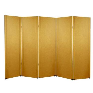 Imagem de Biombo Liso Reto 5 Folhas c/ 10 Pezinhos - ComercialMasul