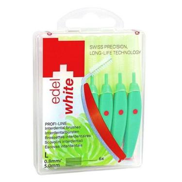 Imagem de Escova Interdental EasyFlex Edel White c/ 6 Vários Tamanhos