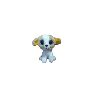 Imagem de Brinquedo de Pelúcia Cachorro Marrom-Branco - Ty Rara