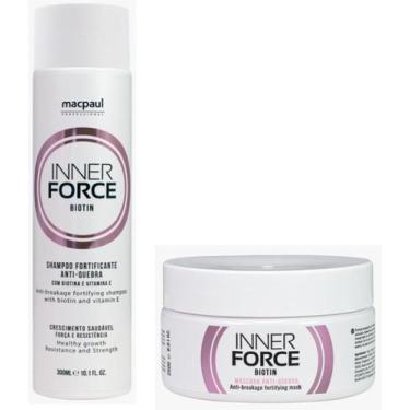Imagem de Macpaul Kit Innerforce Biotin Fortificante Antiquebra 2Itens