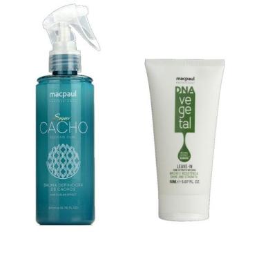 Imagem de Macpaul Kit Cachos Super Cachos + Leave in DNA Vegetal