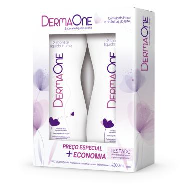 Imagem de Kit Dermaone Sabonete Íntimo Tradicional 200ml