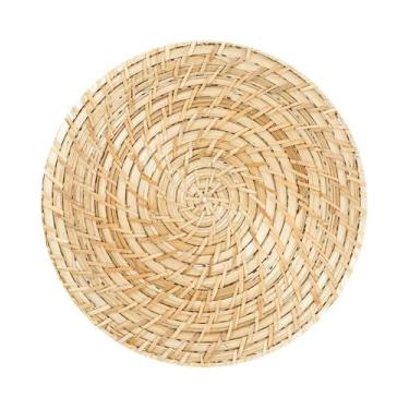 Imagem de Sousplat Redondo Natural Rattan 32Cm Rafimex
