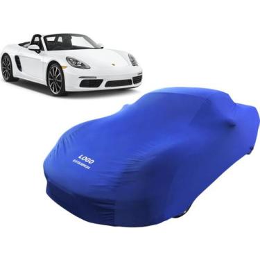 Imagem de Capa De Tecido Macio Para Proteção Carro Porsche Boxster - Mz, Azul