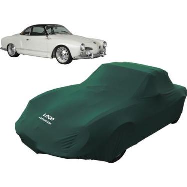Imagem de Capa Carro Karmann Ghia Tecido Helanca Lycra Resistente - Mz, Verde