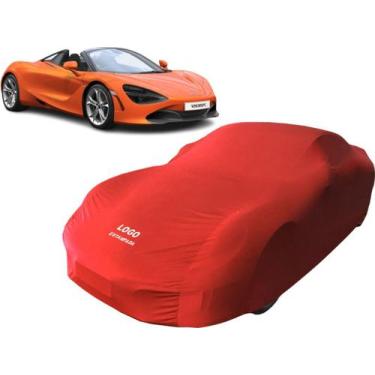 Imagem de Capa De Tecido Para Proteção Carro McLaren 720s - Mz, Vermelha