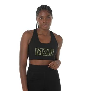 Imagem de Top de Corrida Feminino Mizuno Run Easy 5, Preto, GG