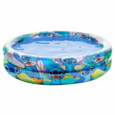 Imagem de Piscina Stitch Inflavel Redonda Lilo Stitch Disney 70 Litros - Etitoys