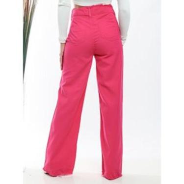 Imagem de Calça Jeans Desfiada 8405 - Doutoras Modas , Rosa, M