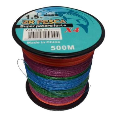 Imagem de Linha de Multifilamento Para Pesca esportiva 4x 0,30mm 500m - RZ Pesca
