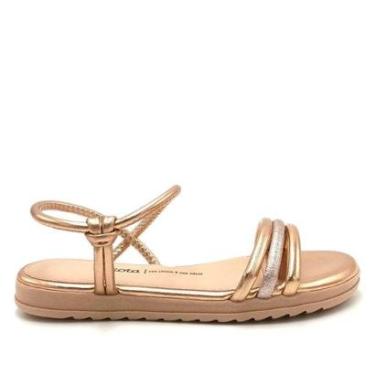 Imagem de Sandália Papete Dakota Feminina Flatform Metalizado-Feminino