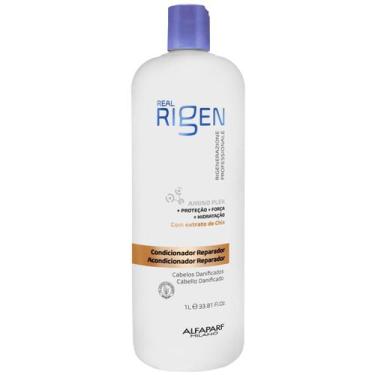 Imagem de Condicionador Reparador Alfaparf Real Rigen 1L Nutrição e Restauração 