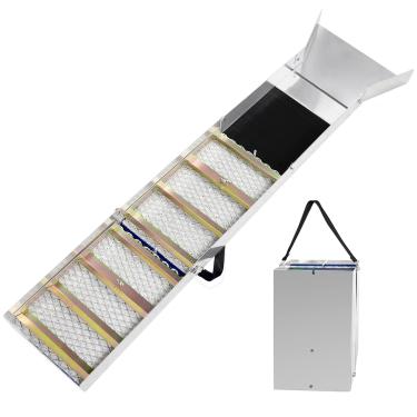 Imagem de Xxzhiho Caixa dobrável portátil de liga de alumínio de 127,8 cm, equipamento de lama de ouro, caixa de lama para mineração de ouro, ferramentas de panorâmica de ouro, kit de prospecção e mineração de