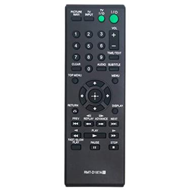 Imagem de Allimity Controle remoto de substituição RMT-D187A compatível com Sony CD DVD Player DVP-SR200P DVP-SR101P DVP-SR401HP DVP-SR500H DVP-SR500HP DVP-SR510P DVP-SR400P DVP-NS611HP DVP-NS710H DVP-NS718H