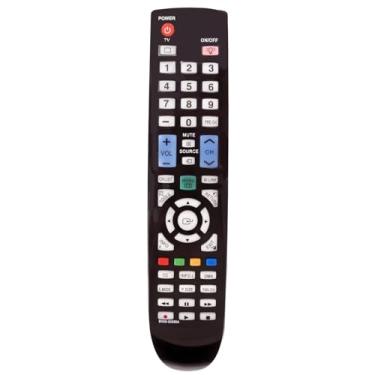 Imagem de Controle remoto de substituição BN59-00695A adequado para Samsung LCD LED Plasma TV LN46A650A1F LN32A650A1F PN63A650T1F PN50A650 PN50A650T1F PN58A650 PN58A650T1F PN63A650T1F 50 LN 52A650 LN40A650