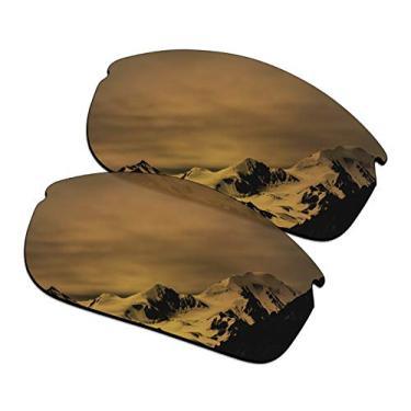 Imagem de SmartVLT Lentes de reposição femininas para óculos de sol Oakley Commit SQ OO9086 - Mais opções, Policarbonato - Ouro bronze polarizado revestido com ar, Tamanho �nico