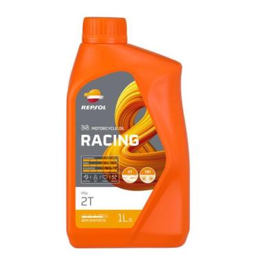 Imagem de Óleo para motor 2t repsol moto racing mix 2t, 1 Unidade-1L