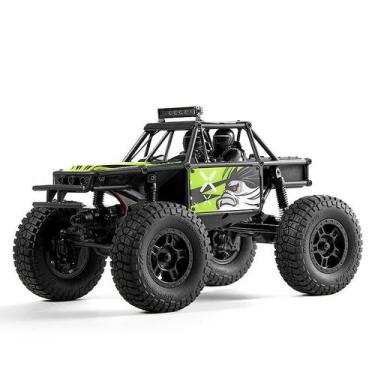 Imagem de Automodelo Off Road FMS 1/24 FCX24 Lemur RTR RED Completo, Preto, Verd