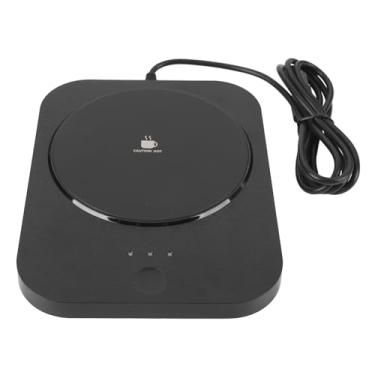 Imagem de Caneca de café Mais Quente, 13,5w Desktop Caneca Elétrica Mais Quente, 3 Configurações de Temperatura, Aquecimento Rápido Mais Quente de Bebidas Elétricas para café, chá