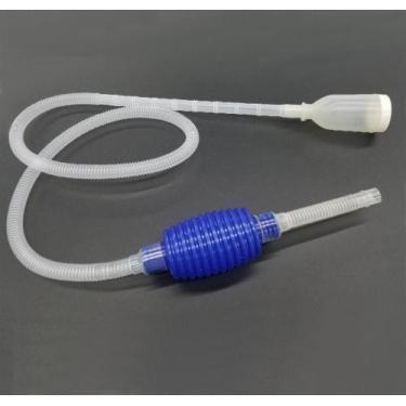 Imagem de Sifão Para Aquarios pequenos Com Valvula de sucção - lucky fish