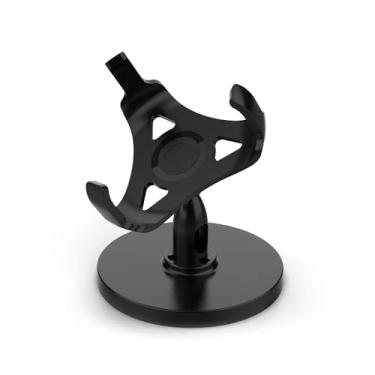 Imagem de Mini Suporte de Alto -falante para Desktop, 360 Graus de Mesa Rotativa de Mesa Com Bloco de Silicone e Três Clipes, Adequados para Eco Dot 3rd Desktop Brackett