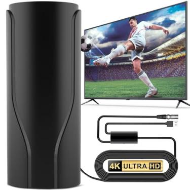 Imagem de Chriari Antena De Tv Atualizada 2025 Para Tvs Inteligentes E Antigas – Alcance De Mais De 1400 Milhas, Antena Digital Hd Interna/Externa Com Amplificador E Amplificador De Sinal, Cabo Coaxial De 32