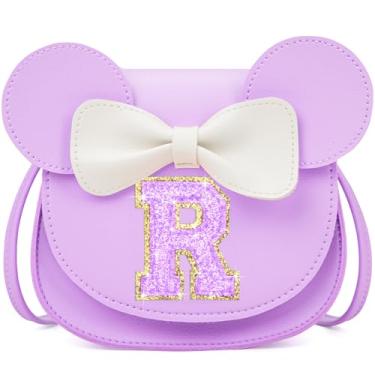 Imagem de OYLOLA 3, 4, 5, 6, 7, 8 anos, presente de aniversário para meninas, bolsa infantil para meninas, presentes para meninas, Roxa