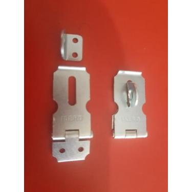 Imagem de Porta cadeado 1.1/2 (38mm) Ferro Galvanizado Iser - Isero