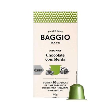 Imagem de Café Baggio Aromas Chocolate e Menta em cápsulas 10 unidades